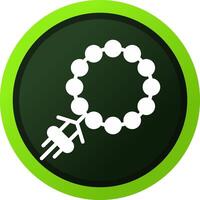 Rosary Creative Icon Design vector