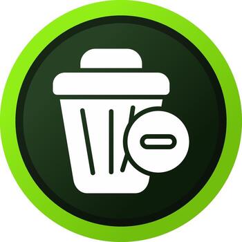 eliminar el diseño del icono creativo vector