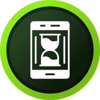 Time Tracker App Creative Icon Design vector