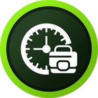 Work Time Boundaries Creative Icon Design vector