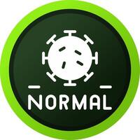 New Normal Creative Icon Design vector