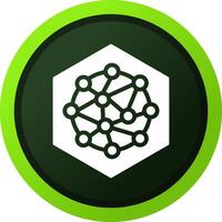 Nanotechnology Creative Icon Design vector