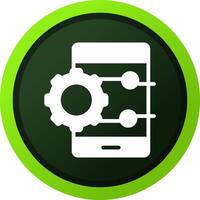 Project Management App Creative Icon Design vector
