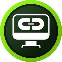 Link Creative Icon Design vector