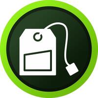 Tea Bag Creative Icon Design vector