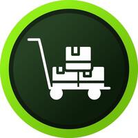 Trolley Creative Icon Design vector