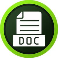 Doc Creative Icon Design vector