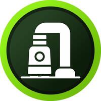 Vacuum Cleaner Creative Icon Design vector