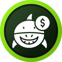 Loan Shark Creative Icon Design vector