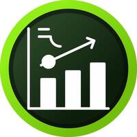 Clustered Bar Creative Icon Design vector