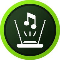 Ar Music Creative Icon Design vector