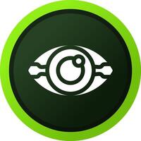 Cataract Creative Icon Design vector