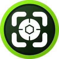 Basic Target Creative Icon Design vector