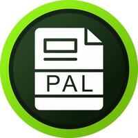 PAL Creative Icon Design vector