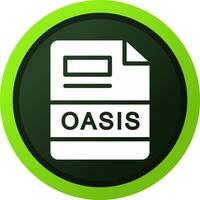 OASIS Creative Icon Design vector