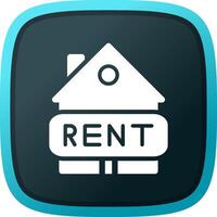 Rent Creative Icon Design vector