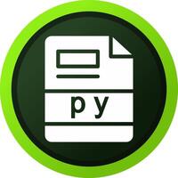 py Creative Icon Design vector