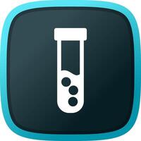 Test Tube Creative Icon Design vector