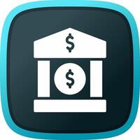 Bank Creative Icon Design vector