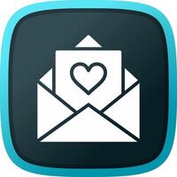 Love Letter Creative Icon Design vector