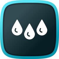 Drops Creative Icon Design vector