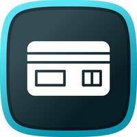 Credit Card Creative Icon Design vector