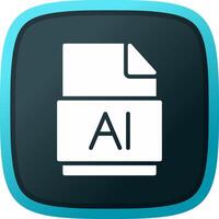 Ai File Creative Icon Design vector