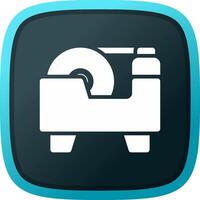 Tape Dispenser Creative Icon Design vector