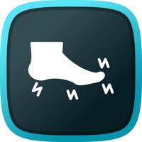 Foot Creative Icon Design vector