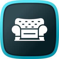 Sofa Creative Icon Design vector