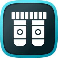 Test Tube Creative Icon Design vector