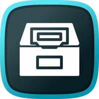 Files Box Creative Icon Design vector