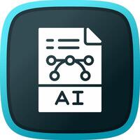 Ai File Creative Icon Design vector