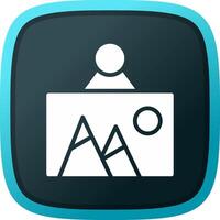 Frame Creative Icon Design vector