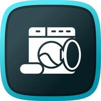 Laundry Creative Icon Design vector