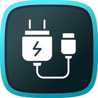 Charger Creative Icon Design vector