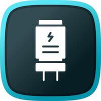 Capacitor Creative Icon Design vector