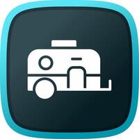 Caravan Creative Icon Design vector