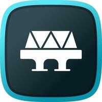 Bridge Creative Icon Design vector