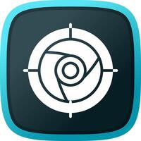 Shutter Creative Icon Design vector
