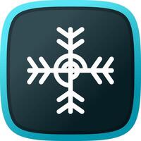 Snowflake Creative Icon Design vector