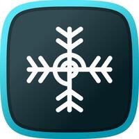 Snowflake Creative Icon Design vector