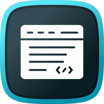 diseño de icono creativo de desarrollo vector