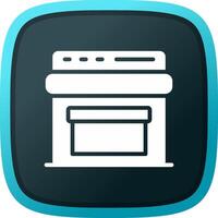 Oven Creative Icon Design vector