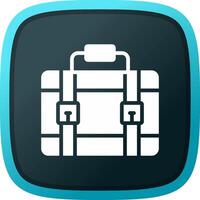 Suitcase Creative Icon Design vector