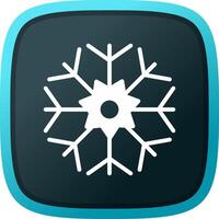 Snowflake Creative Icon Design vector