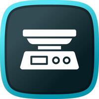 Food Scale Creative Icon Design vector