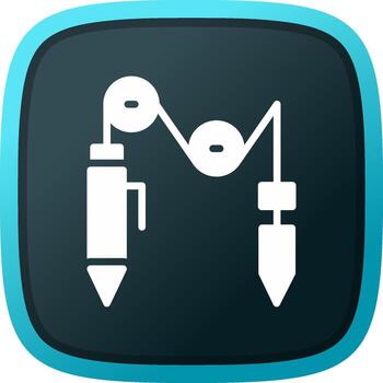 Separation Creative Icon Design vector