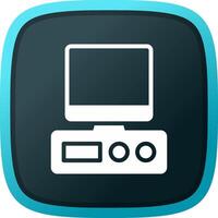 Computer Creative Icon Design vector