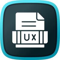 Ux Format Creative Icon Design vector